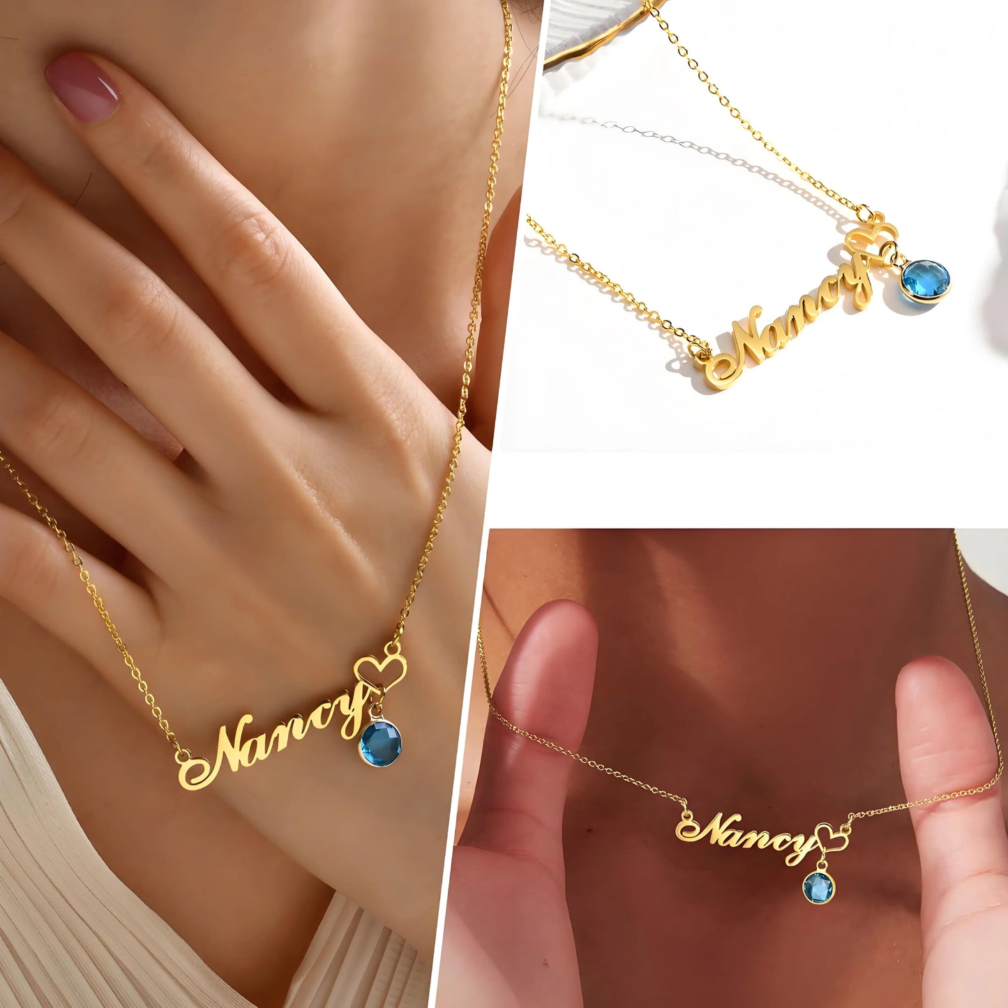 Birthstone Custom Necklace