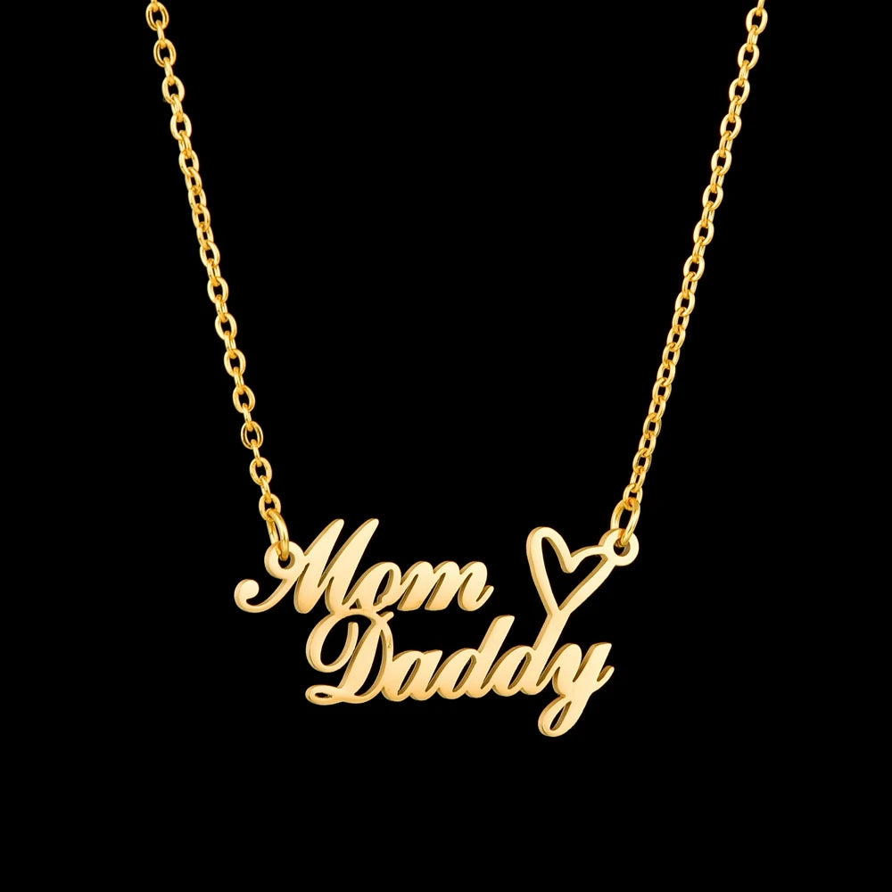 Euphoria Custom 2 Names Pendant Necklace