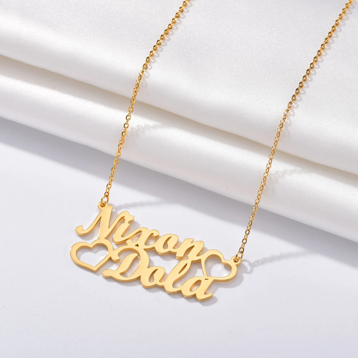 Euphoria Custom 2 Names Pendant Necklace