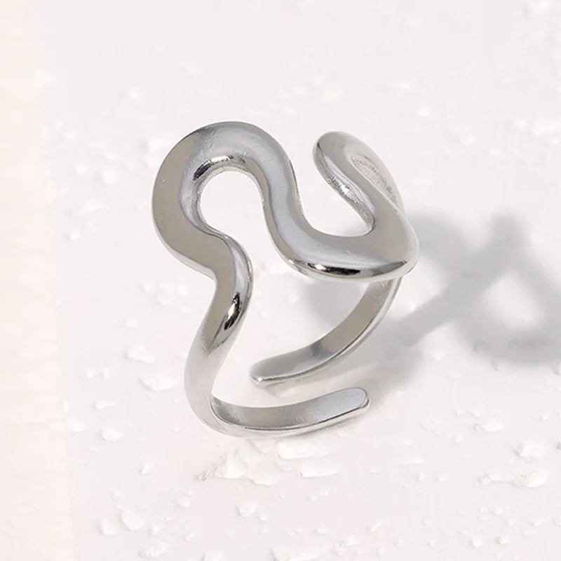 Open Personality Charm  Ring