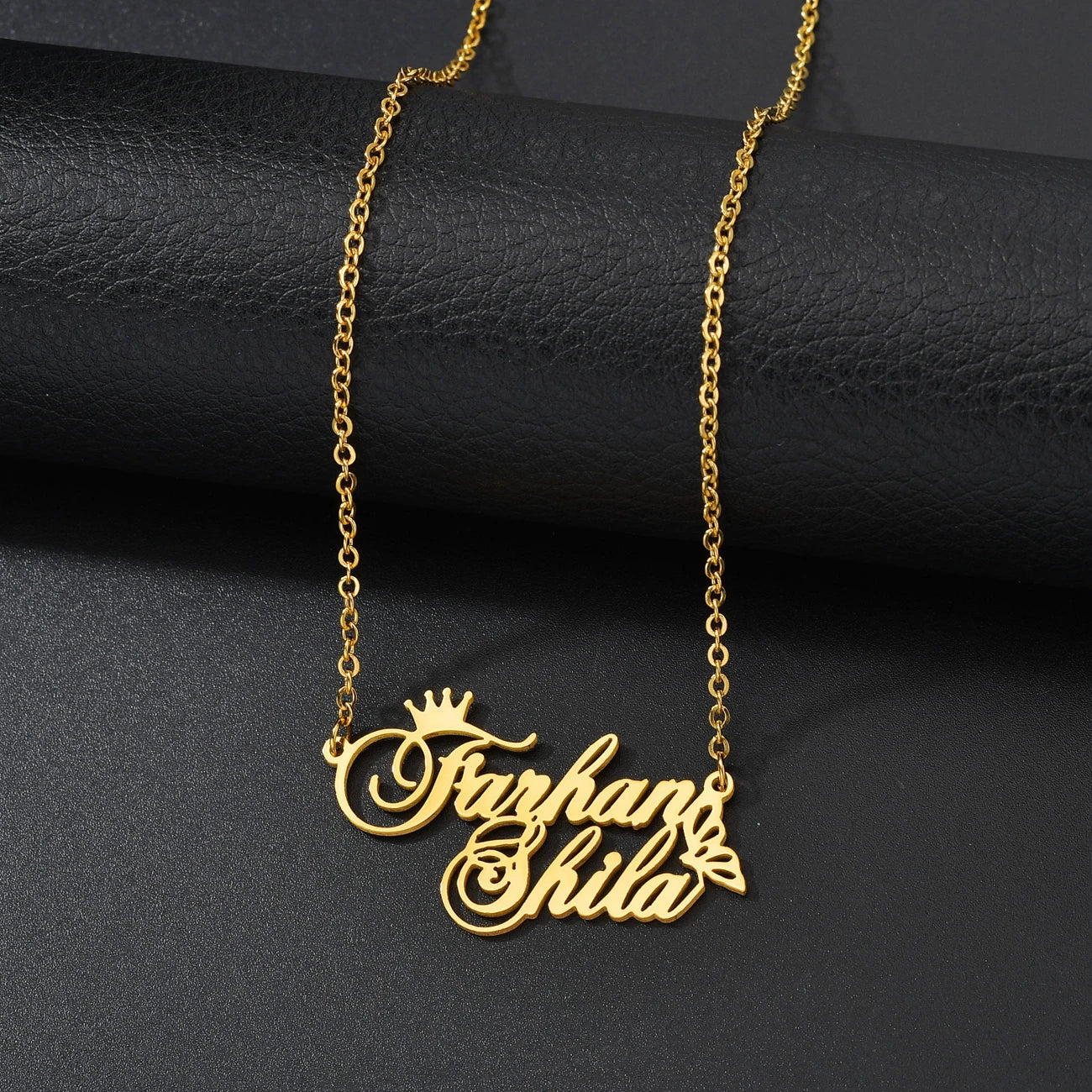 Euphoria Custom 2 Names Pendant Necklace