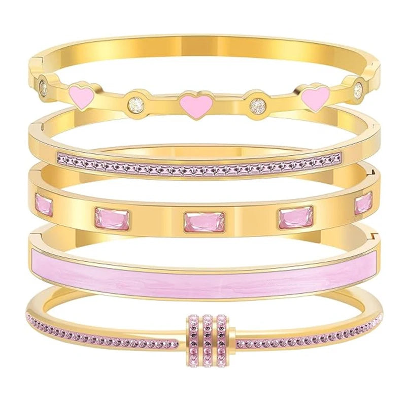 Roselle Pink Bracelet
