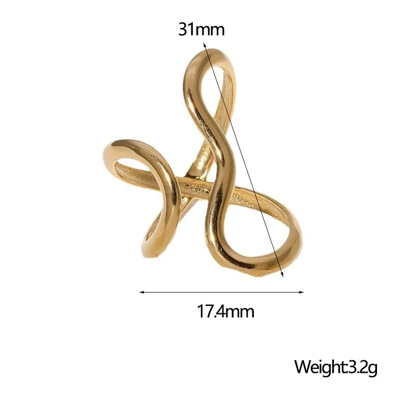 Open Personality Charm  Ring