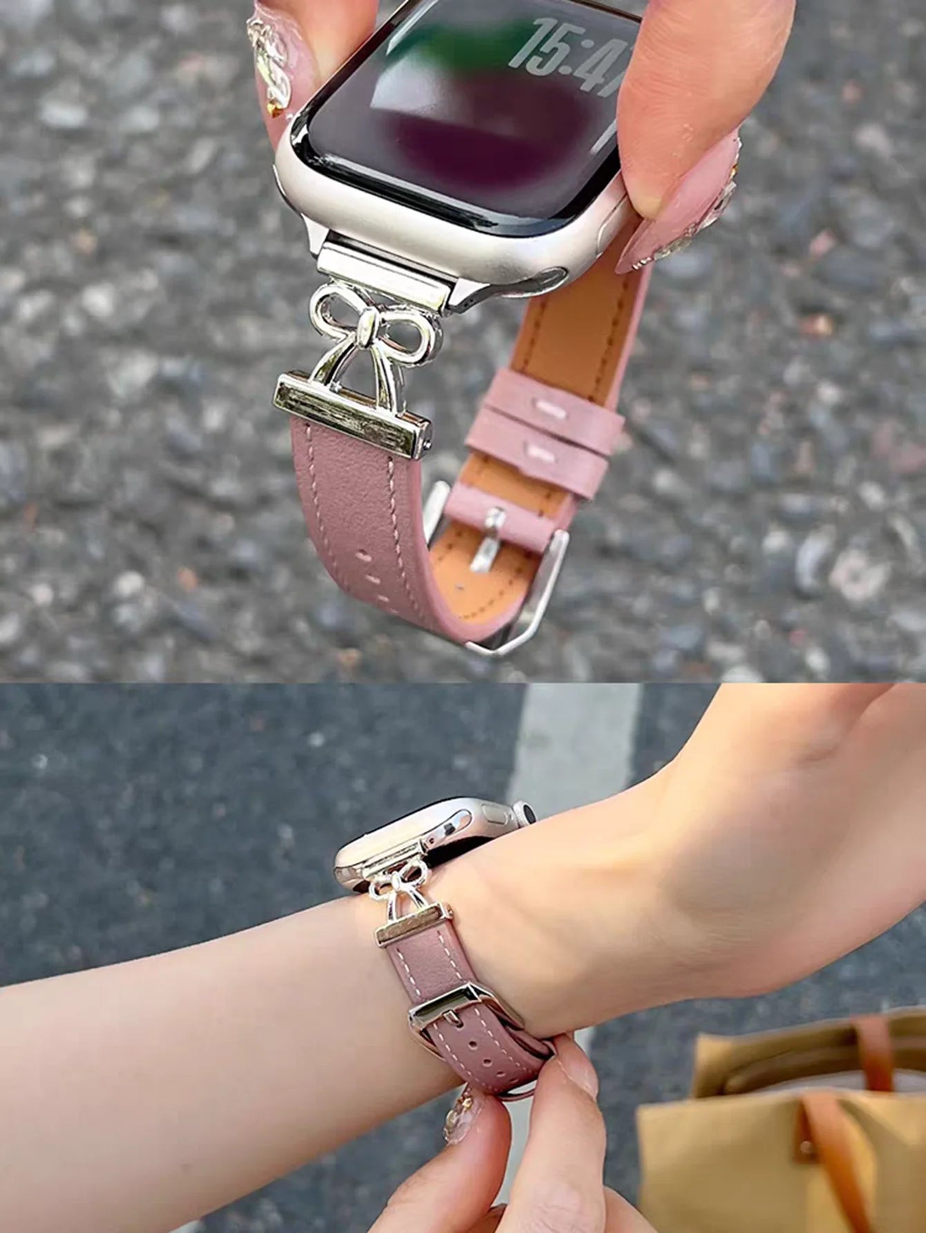 Leather loop Correa Apple Watch Band