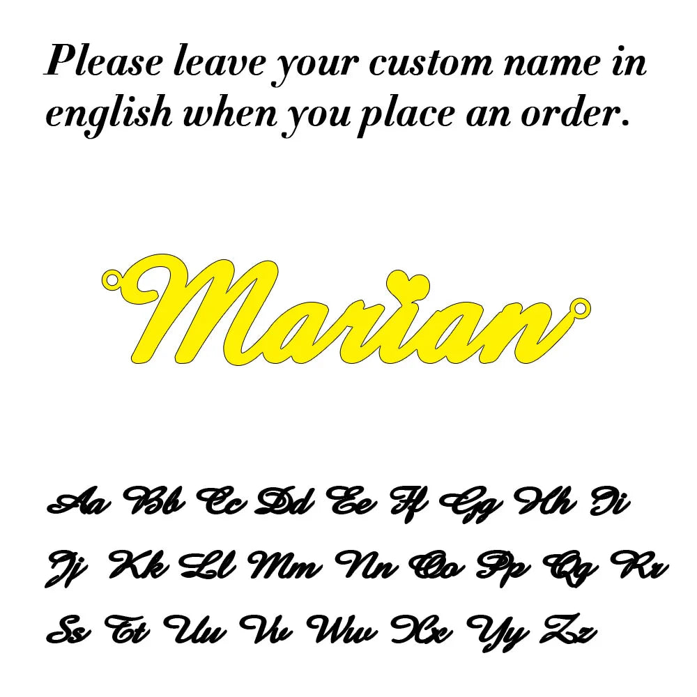 The Signature Name Necklace