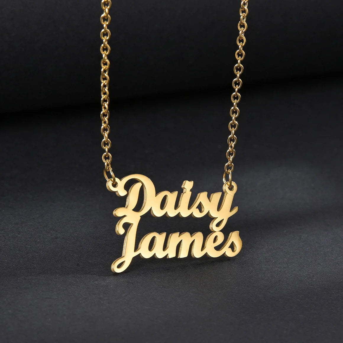 Euphoria Custom 2 Names Pendant Necklace