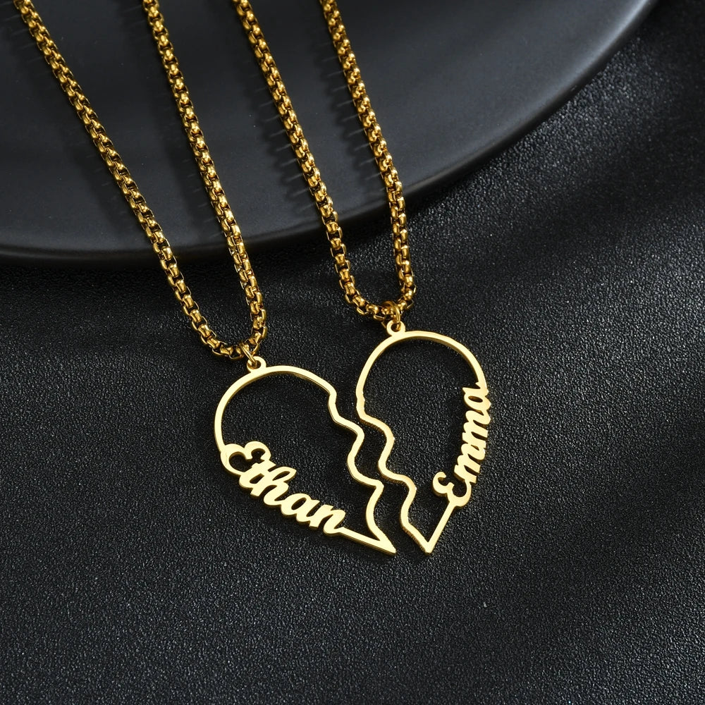 Euphoria Custom 2 Names Pendant Necklace