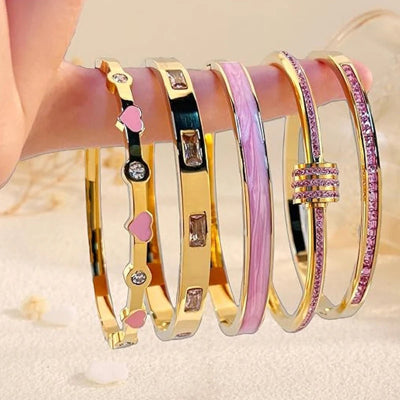 Roselle Pink Bracelet