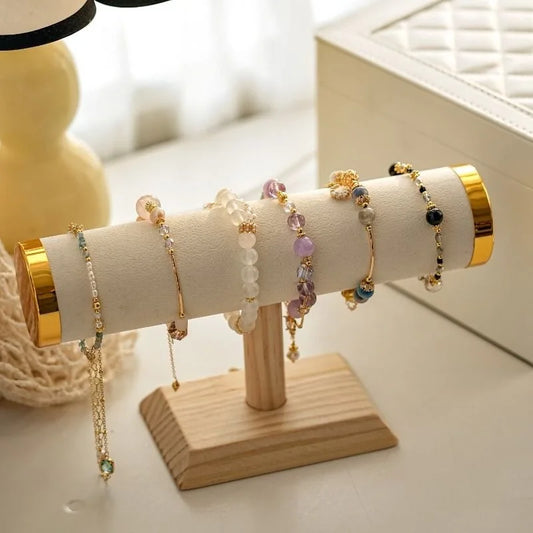Aura Wood Jewelry Display Stand