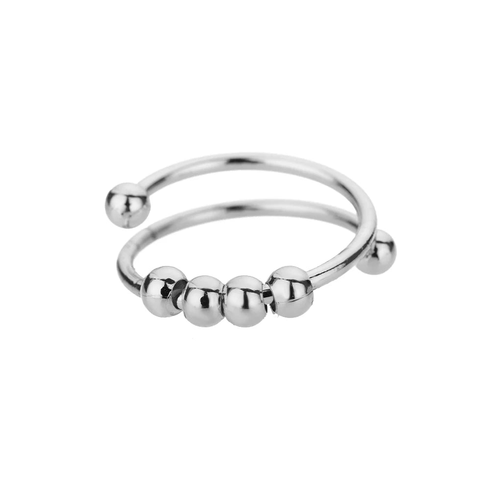 316L Gold Tone Statement Rings
