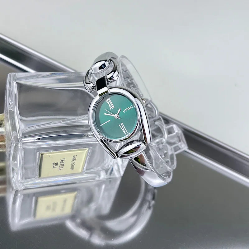 Retro Button Quartz Watch