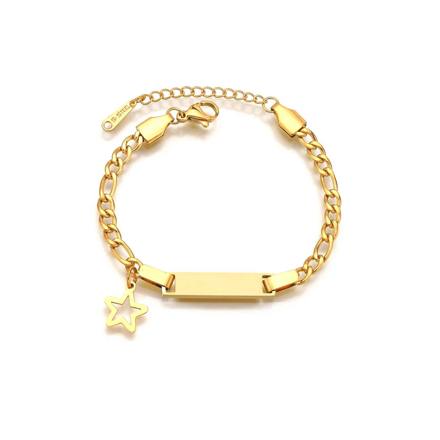Custom Engraved Children's Name Jewelry Set