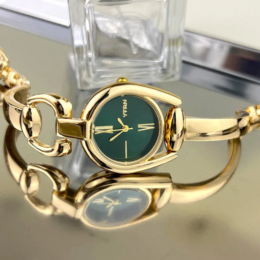 Retro Button Quartz Watch