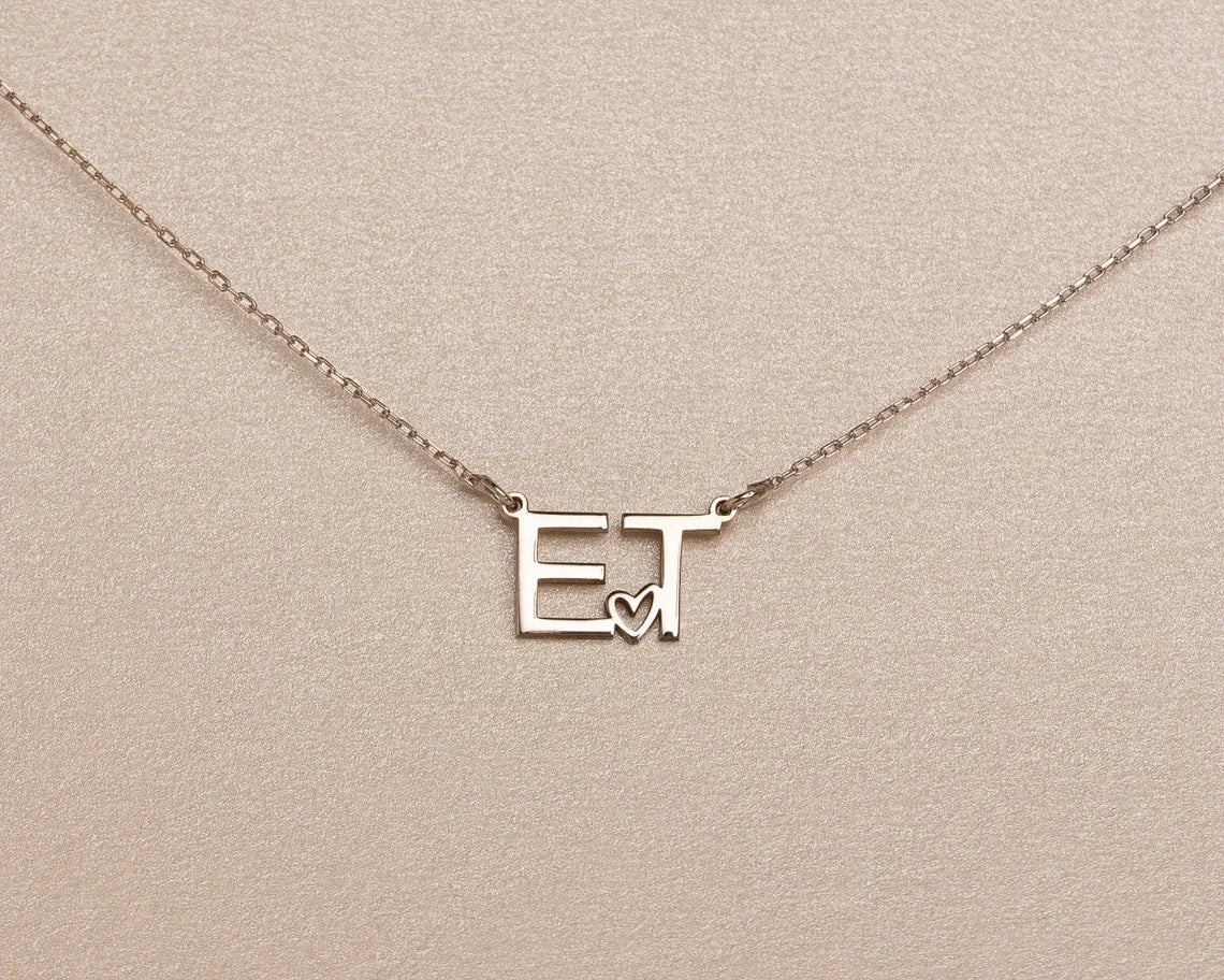 Heart Personalized Name Necklace