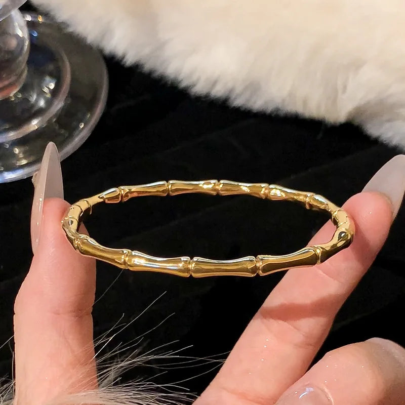 LuxeLine Titanium Bangle