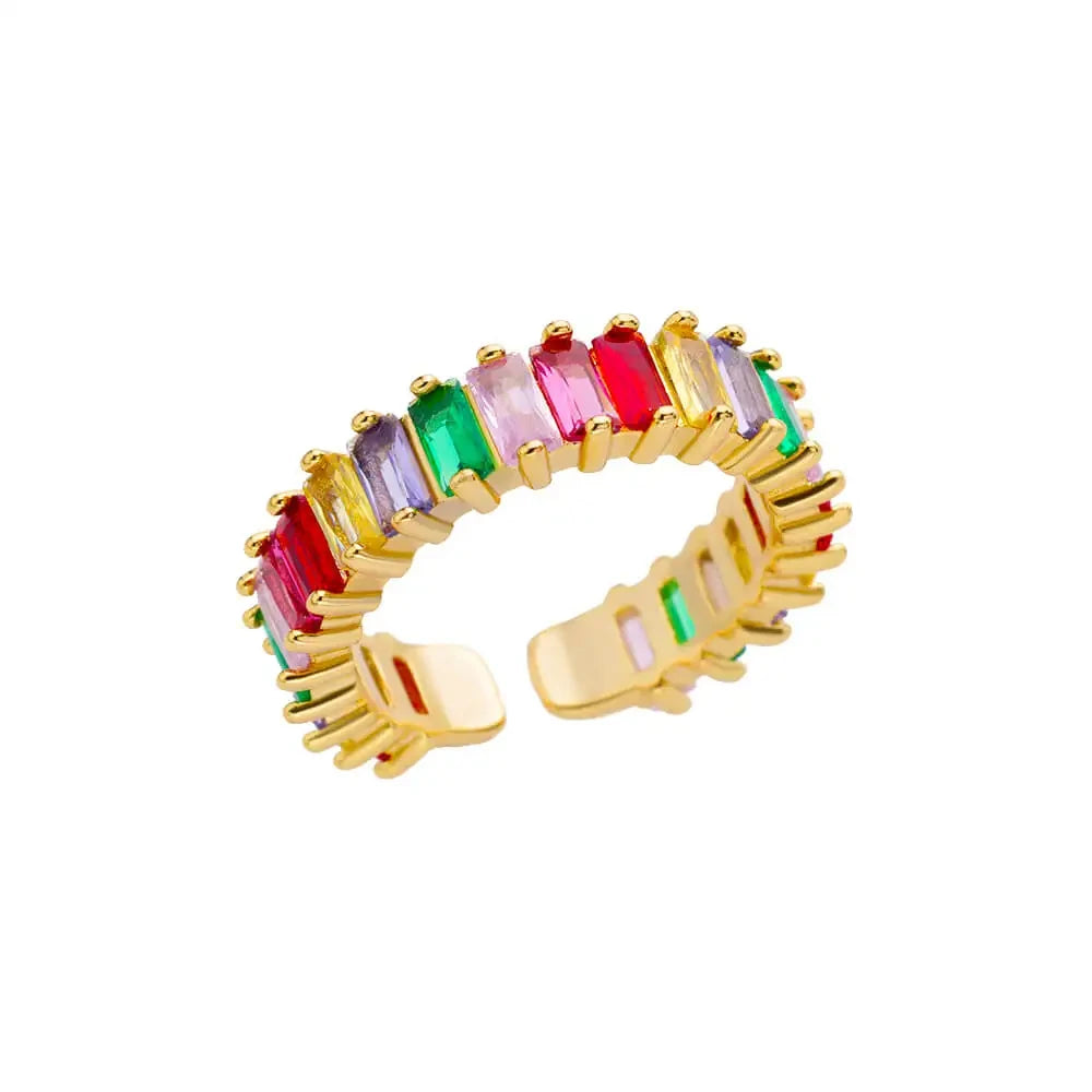 316L Gold Tone Statement Rings