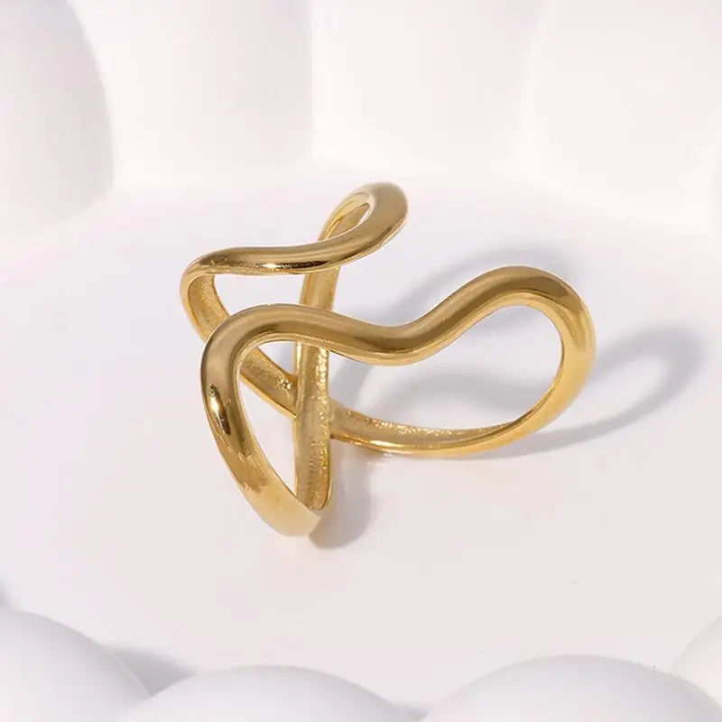 Open Personality Charm  Ring